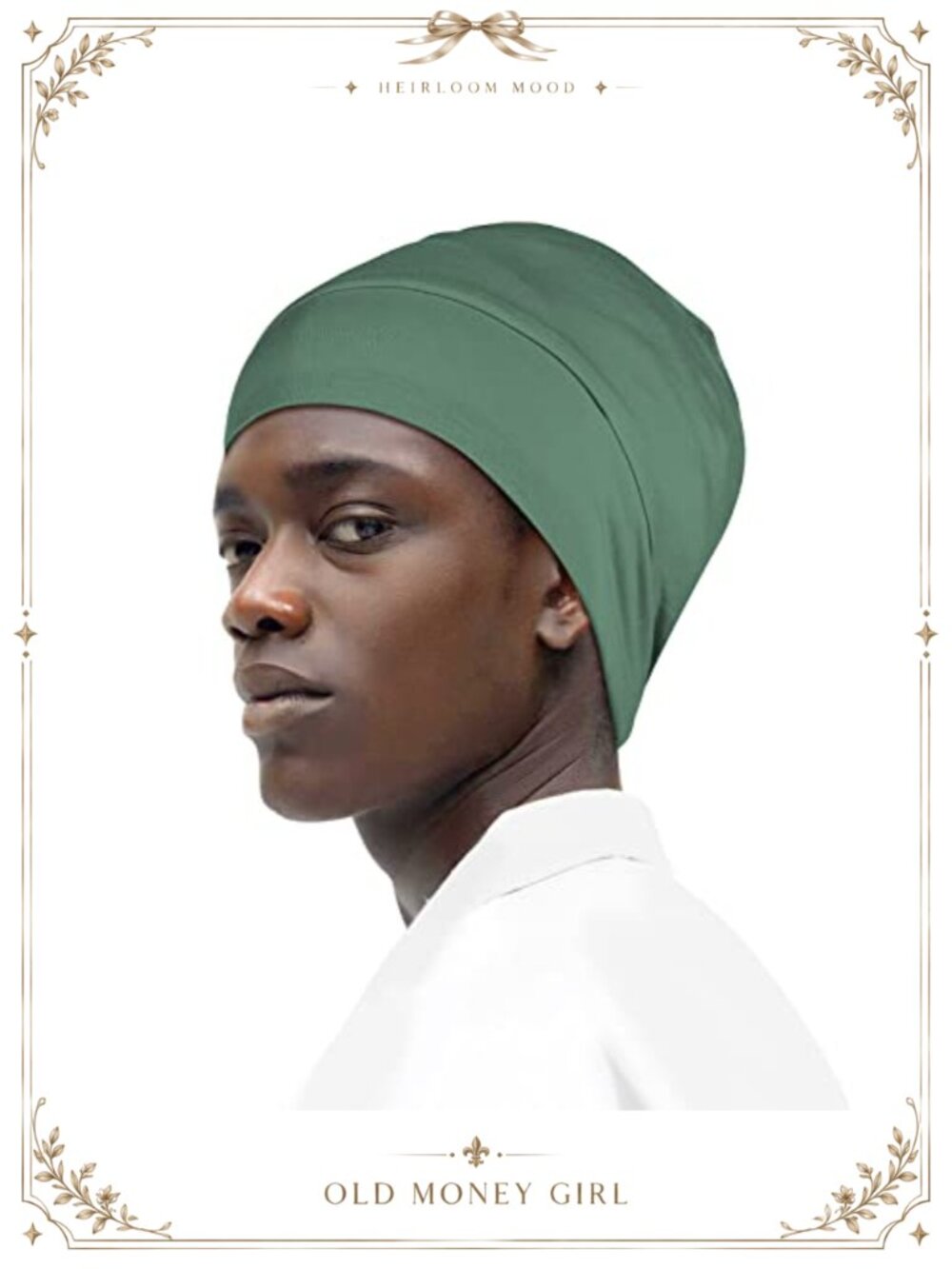 Satin Bonnet for Curly Frizzy Hair Adjustable Sleep Cap Beanie